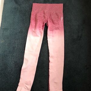 Gymshark Ombré Seamless, XS, New with tags, hot pink. Matching long sleeve avail